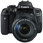 Canon 750D Camera with 18-135mm Lens