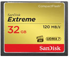 Sandisk Extreme 32GB 120MB/s Compact Flash