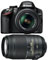Nikon D3200  + 18-55mm VR & 55-300mm Lenses best price UK