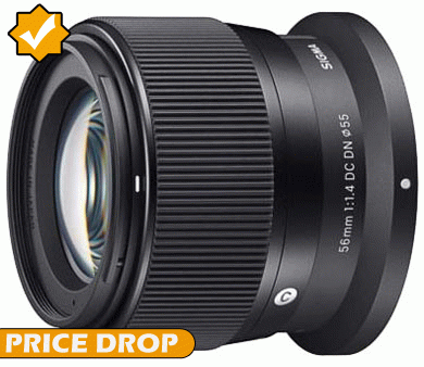 Price Drop on the Sigma 56mm f1.4 DC DN Contemporary Lens (Nikon Z Mount)