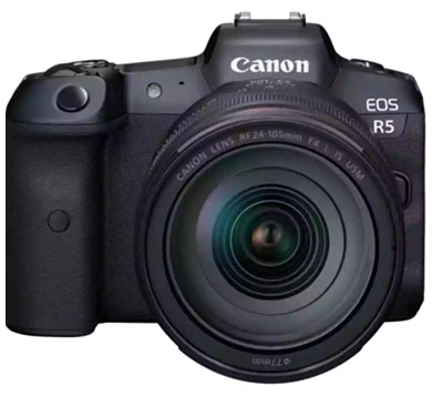 Compare Prices on the Canon EOS R5 Camera with 24-105mm f4 L Lens